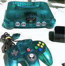 Nintendo 64 Azul Anis Seminovo + Controle + 2 Jogos