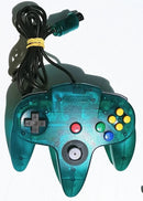 Nintendo 64 Azul Anis Seminovo + Controle + 2 Jogos