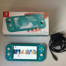 Console Nintendo Switch Lite Turquesa Seminovo